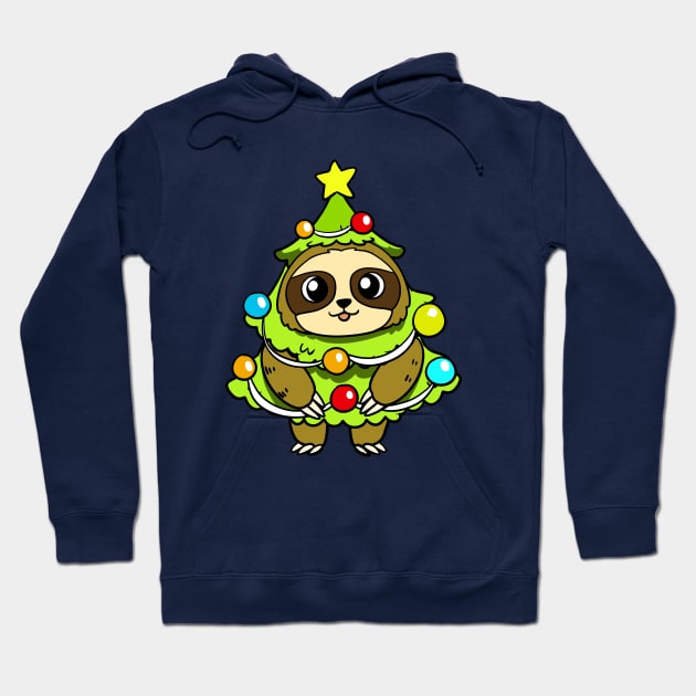 Christmas Sloth Hoodie by WildSloths